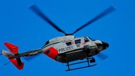 Ploizeihubschrauber Libelle