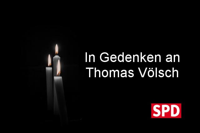 SPD Bezirksamtsleiter Thomas Völsch am 28.11.2017 verstorben